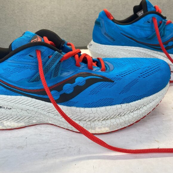 Saucony Triumph 20 Blue ‎ PWRRUN+ Women's Running shoes,Size 9,Athletic Shoes - Picture 11 of 15